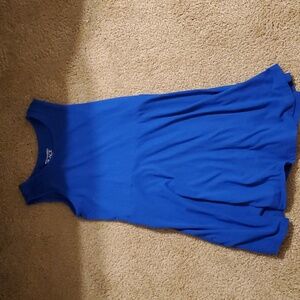 Solid blue dress 5T